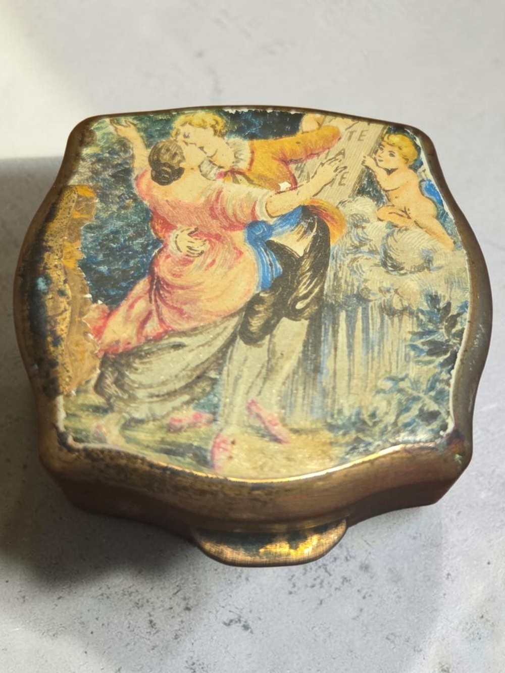 Vintage Stratton Pill Box 50s/60s